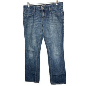 American rag CIE boot cut jeans women’s 35 5 pocket medium blue denim stretch